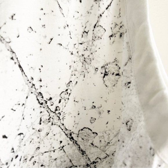 Helmut Lang Muscle Top with Splatter Print - Picture 3 of 11